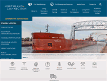 Tablet Screenshot of northlandconnection.com